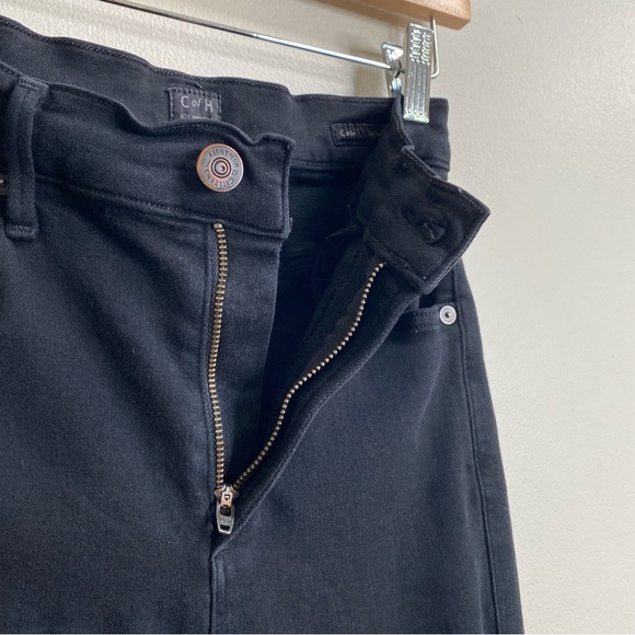 Citizens Of Humanity Carlie High Rise Skinny Jean In Black Oak Wash Size 26 - Picture 5 of 16
